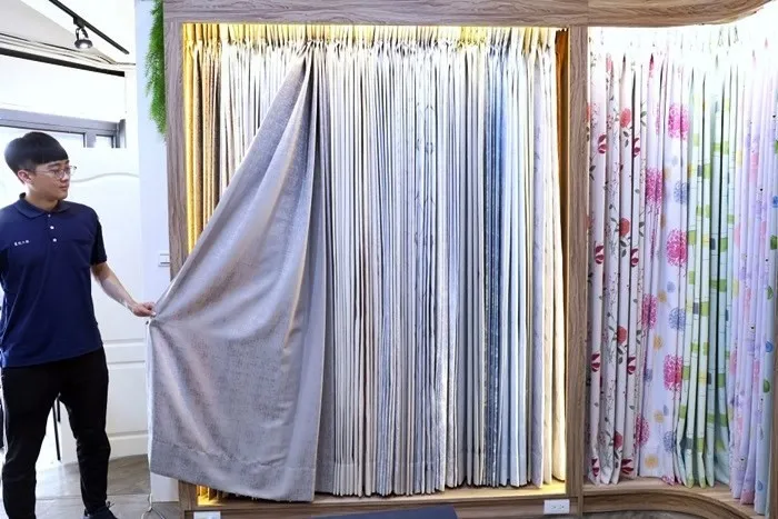 台中窗簾工廠50人專業團隊安裝實景